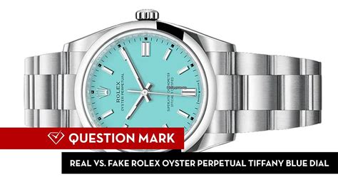 fake rolex blue face oyster perpetual|rolex oyster perpetual tiffany.